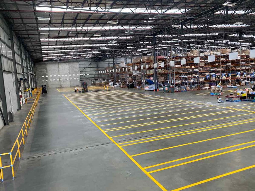 Warehouse Line Marking Perth | Warehouse Line Marking Services