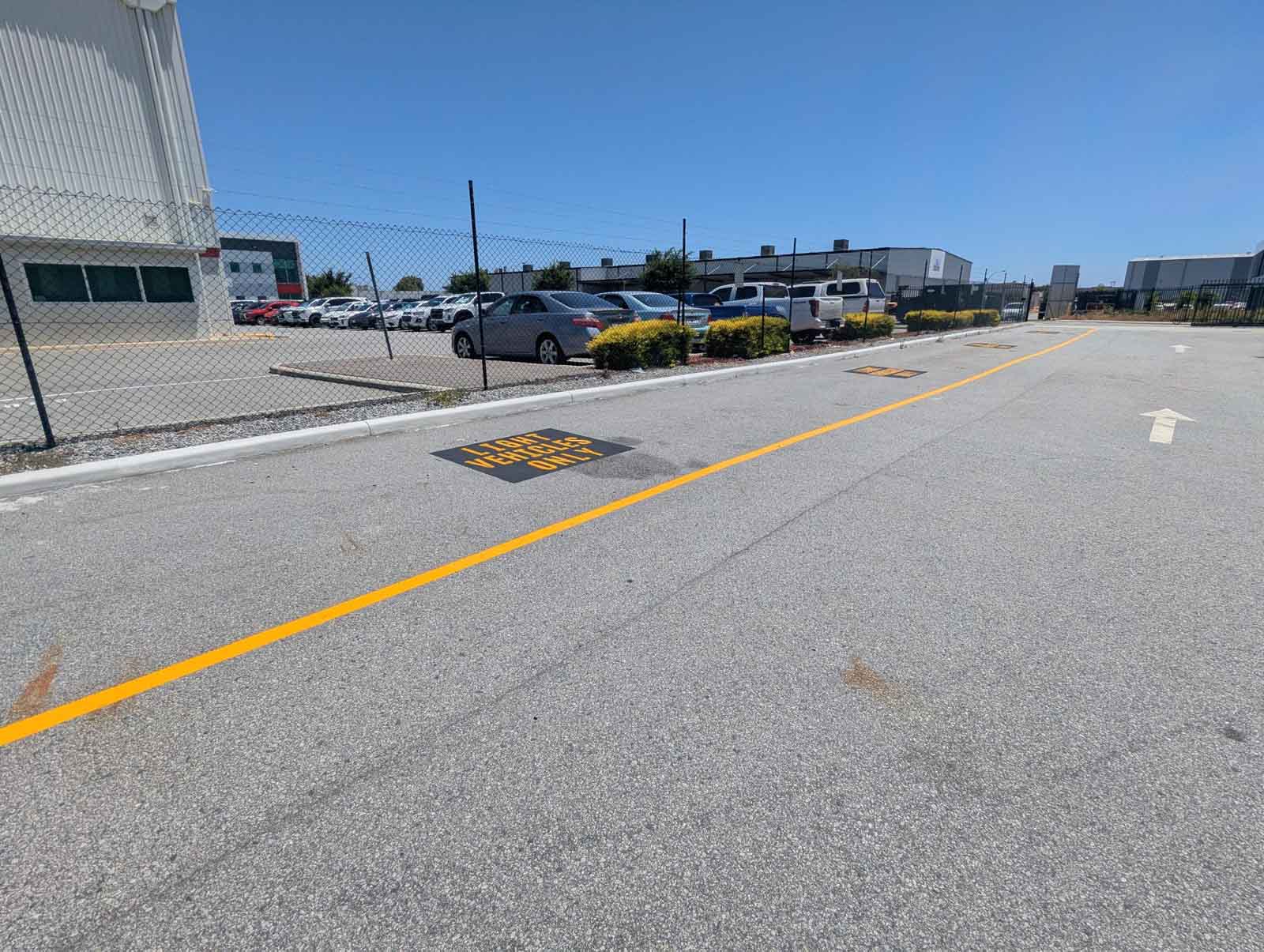 Malaga Line Marking Services in Perth WA